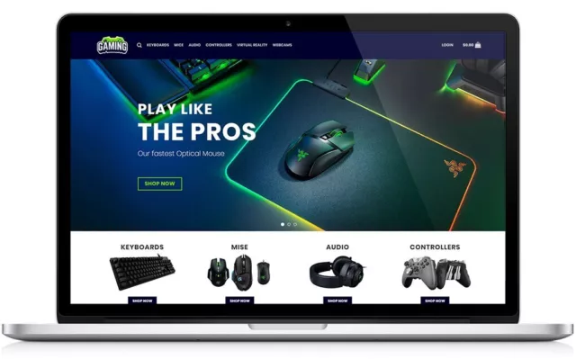 Gaming Store | Dropshipping Website Business | Free Domain And Hosting