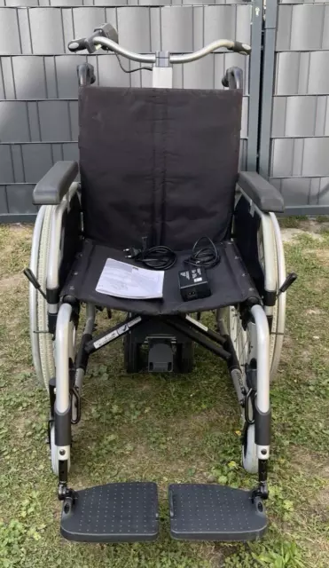 Ayuda de frenado y deslizamiento Alber Viamobil ECO V14 con silla de ruedas - Eurochair 2 Meyra