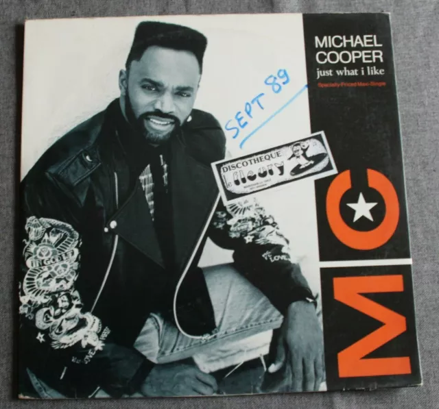 Michael Cooper, just what i like, Maxi Vinyl