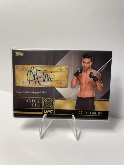 2016 Topps UFC Top of the Class TOC Autograph Card Andre Fili #TCA-AF Auto