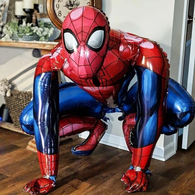 Super Hero Spiderman Foil Balloon Children Birthday Party Decoration