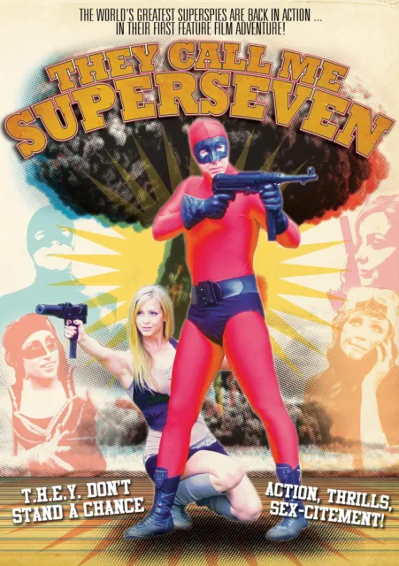 They Call Me Superseven (DVD) Anna Bazarkina Kurt Carley Olivia Dunkley