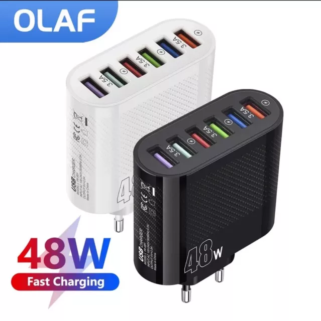 Boîtier Prise 6 Ports 48w