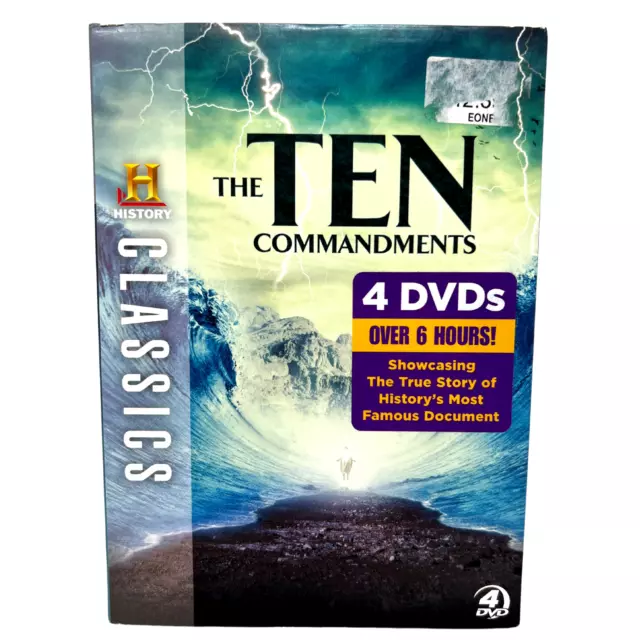 History Classics: The Ten Commandments (DVD, 2011) Religious Good Condition!!!