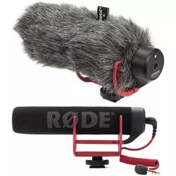 Rode VideoMic GO On-Camera Shotgun Microphone + Rode Dead Cat - 99% New 2