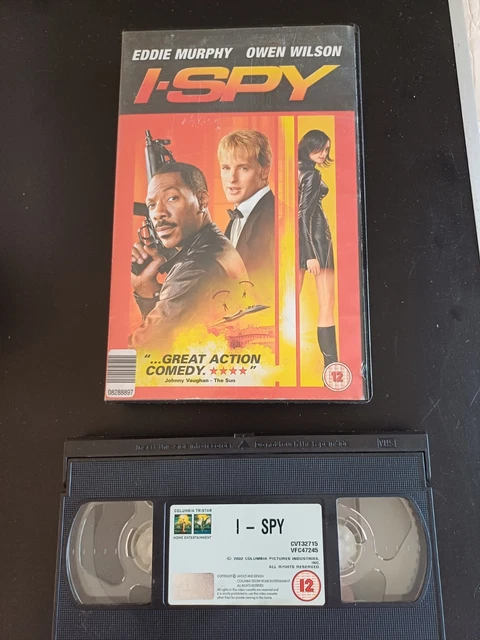 I SPY VHS Video Cassette Tape Big Box Vintage Media Movie Film £4.99 ...