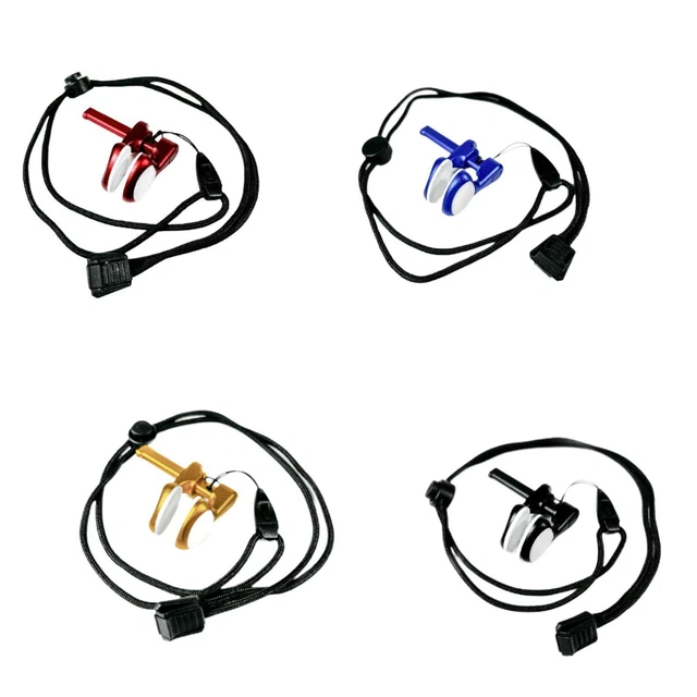Pince-Nez De Plongée Réglable Avec Lanière - Bouchon Nez Natation Antidérapant