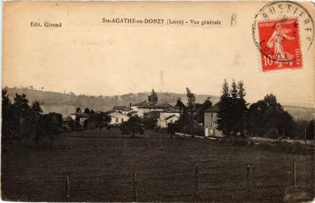 CPA Ste-AGHATE-en-Donzy General View (687903)