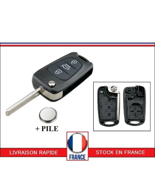 Pad Boutons Caoutchouc Pour Télécommande Hyundai (I30, IX35, I20, I10) Kia - Neuf - Pièce Réparation Clé Plip