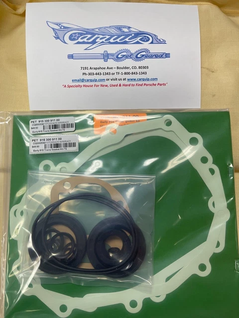 Porsche Early 915 Transmission Gasket Kit # 915 300 911 00 Porsche Early 915 Transmission Gasket Kit # 915 300 911 00