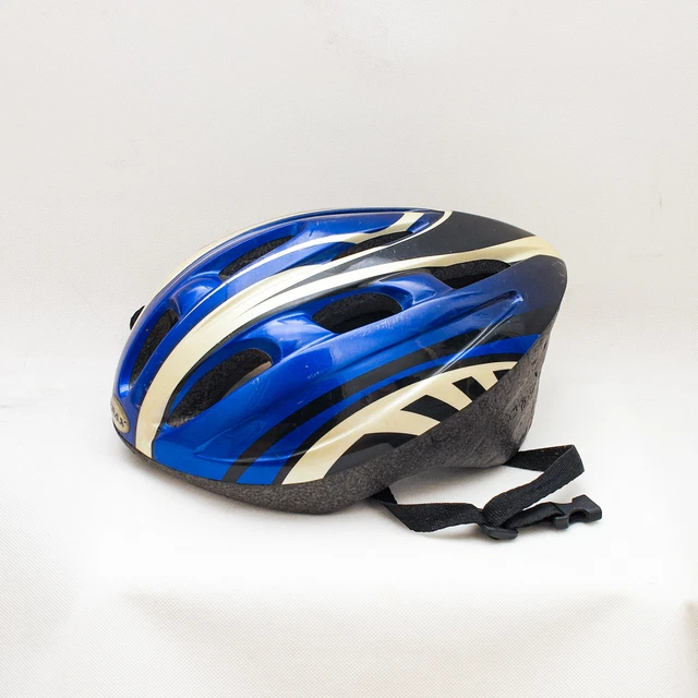 Halfords Trax Junior Bicycle Helmet (Blue) Size M