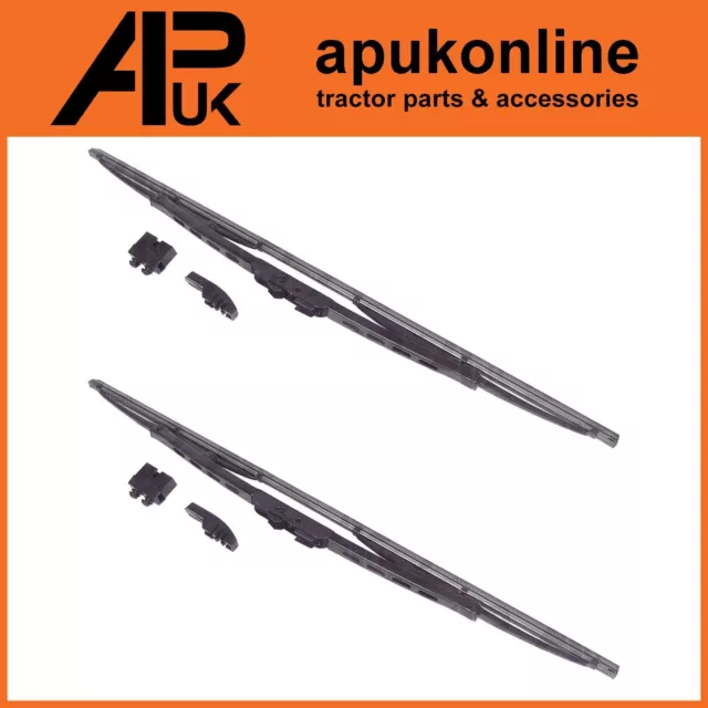 2x Wiper Blades 20" 510mm for Case IH MXM120 MXM130 MXM135 MXM140 MXM150 Tractor