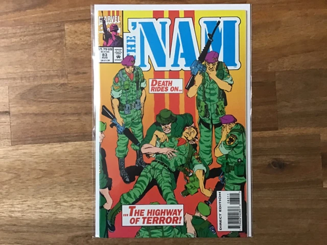 The Nam #83   VF/NM   Scarce Second To Last Issue