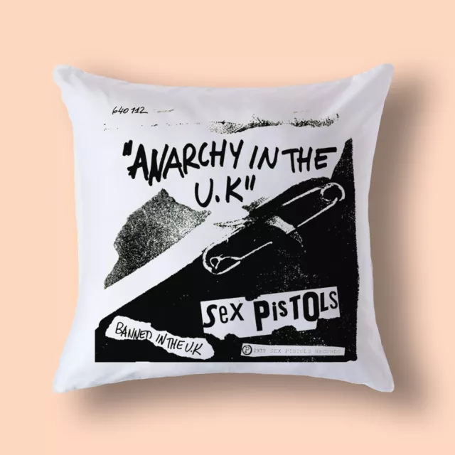 Sex Pistols - Holidays In The Sun - 400x400mm cushion cover 3