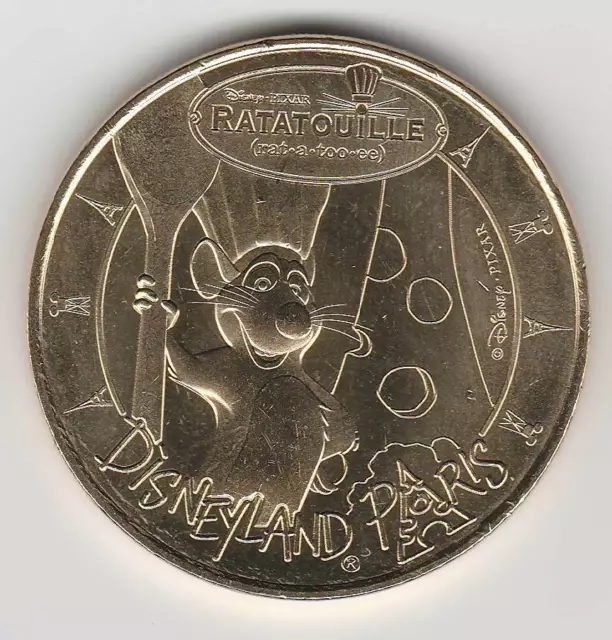 A 2022 Token Medaille Monnaie De Paris -- 77 N°36 Disneyland Disney Ratatouille