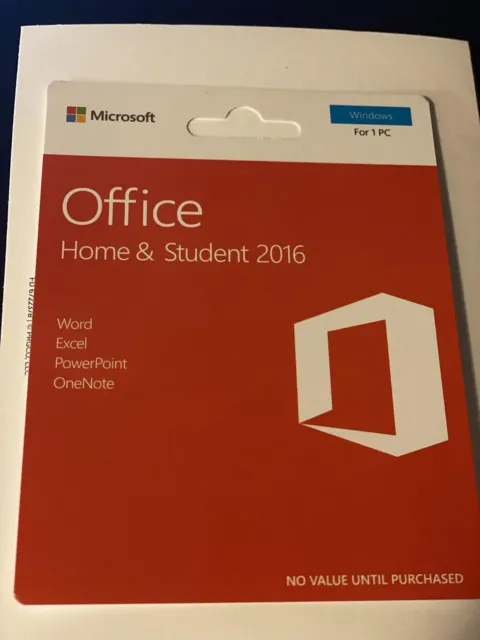Office Home and Student 2016 for 1 PC / Office Home and Student 2016 for 1 PC