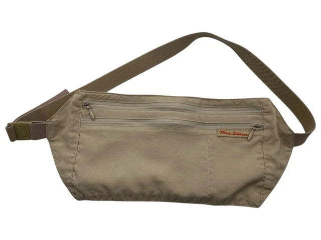 RICK STEVES WAIST Bag Belt Pack Fanny Minimalist Hideaway Travel
