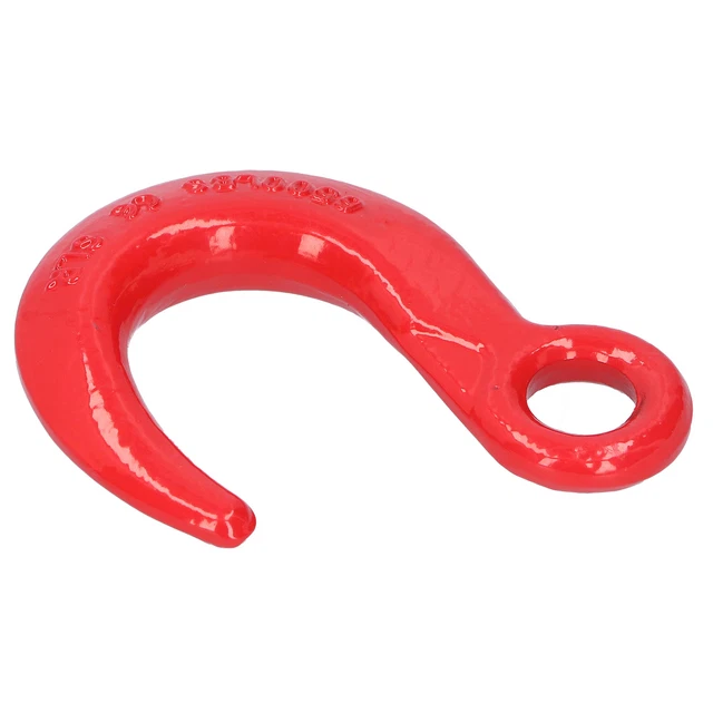 Catena A 1 Filo, Gancio Per Gru In Lega Di Acciaio Da 8 Mm, Catena Di Sollevamento 2T, Strumento Di Sollevamento (3 M - Foto 7