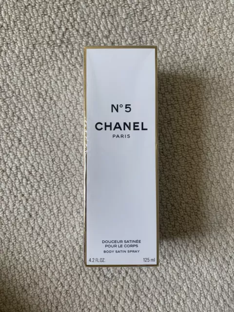 Chanel No.5 Body Satin Spray Sealed - Rare discontinued 125ml