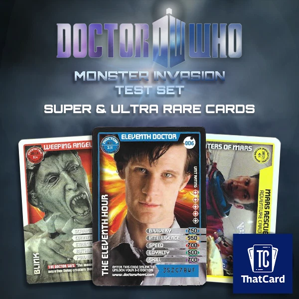 DR WHO MONSTER Invasion Pick Choose Ultra Rare Trading cards new 4.17 -  PicClick UK