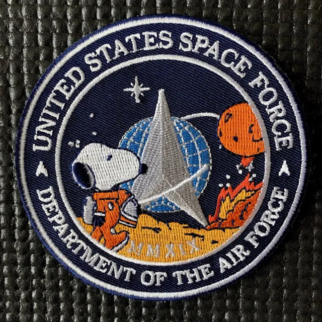 Us Space Force Patch - Nasa Spacex Mars Campaign - 3.5”