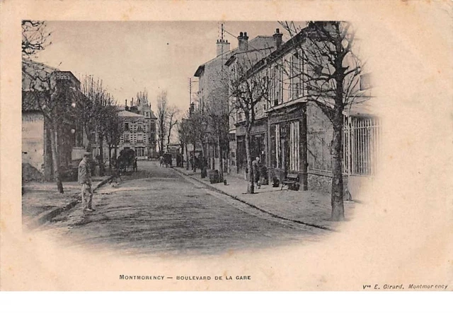 95 . n°53182. MONTMORENCY. Boulevard de la gare