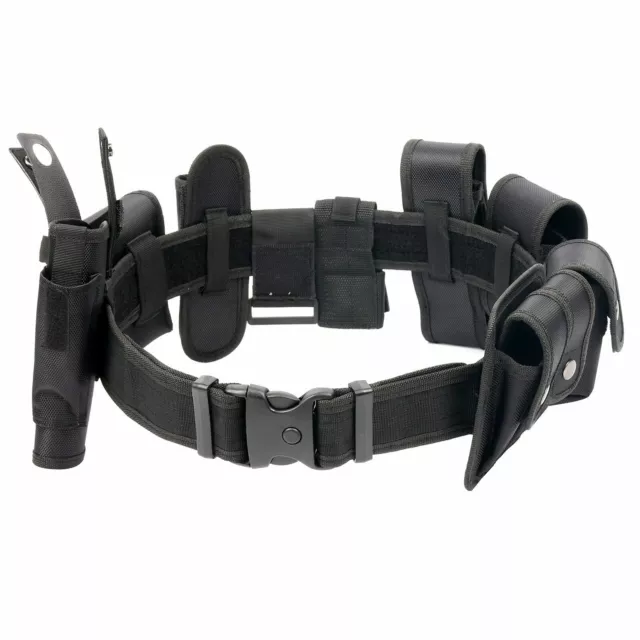 Tactical Police Security Guard Duty Belt Law Enforcement Modular Nylon Belt