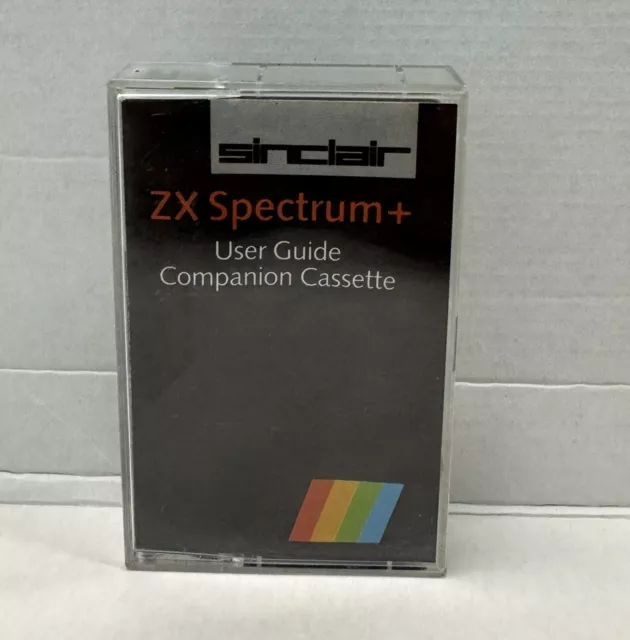 Sinclair ZX Spectrum+ User Guide Companion Cassette by Goldstar