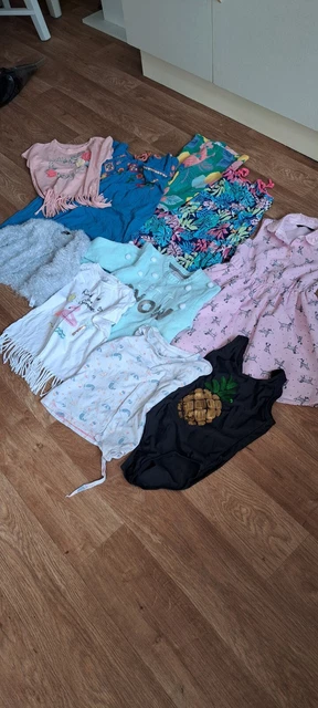Girls Clothing Bundle Age 7-8 (10 items)