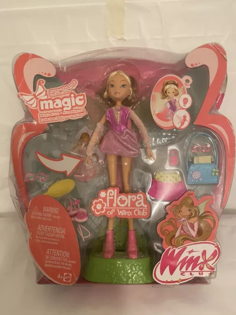 Poupee Winx Mattel Flora De 2006 Enchantix