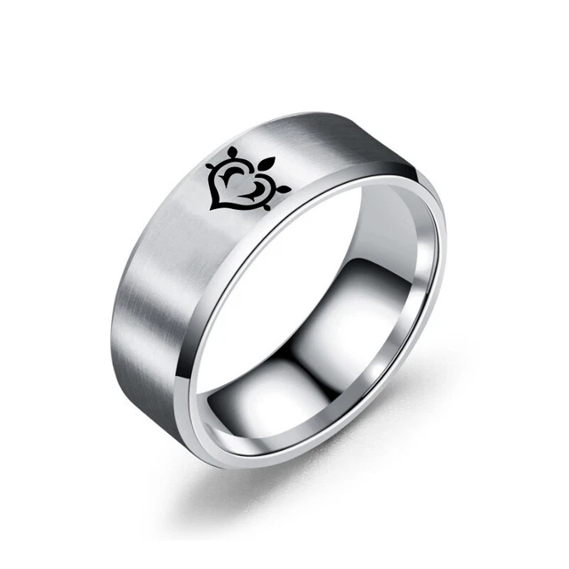 Anime Genshin Impact Fashion Dendro Cosplay Couple Ring Accessories Gifts #15