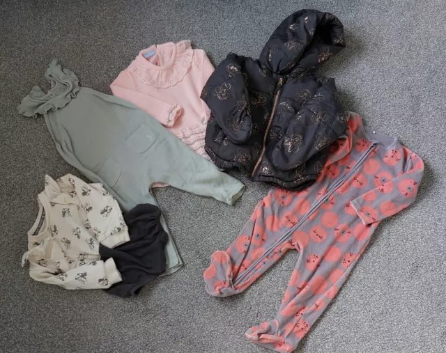 Baby girls  9-12 &12-18 months  clothes bundle,NEXT,mac Ilusion ,George