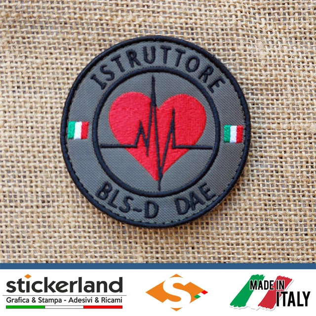 Topa Patch Guardia Giurata - Dimensioni 13.5x3.0 Cm, Applicazione A Strappo - Foto 2