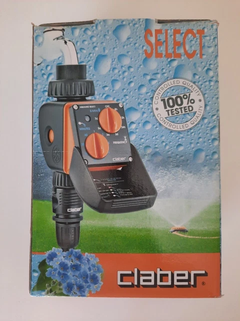 CLABER 8423 programmatore automatico irrigazione con timer a una via a rubinetto