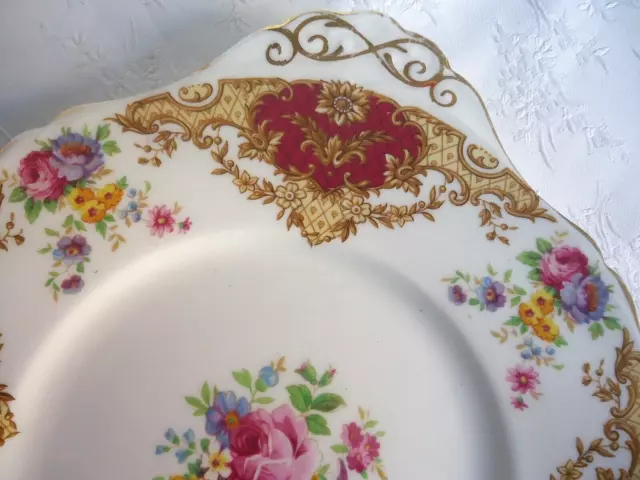 Vintage Tuscan Cake Plate 'Provence' design, Circa 1947+ - EC 2