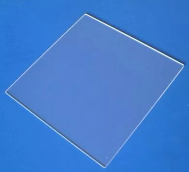 Double Sided Polishing JGS1 Fused Silica Quartz Glass Sheet 100*100*1mm EZJ-8