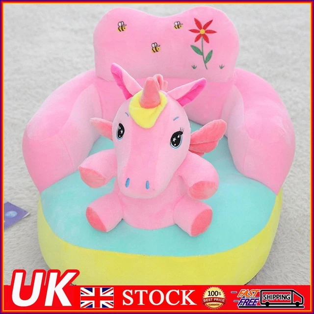 Cartoon Child Stool Cover Non-slip Animal Baby Seat Cover Elastic for Boys Girls
