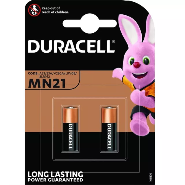 Batterie Duracell Alcaline MN21 - Blister 2 Batterie 12 V