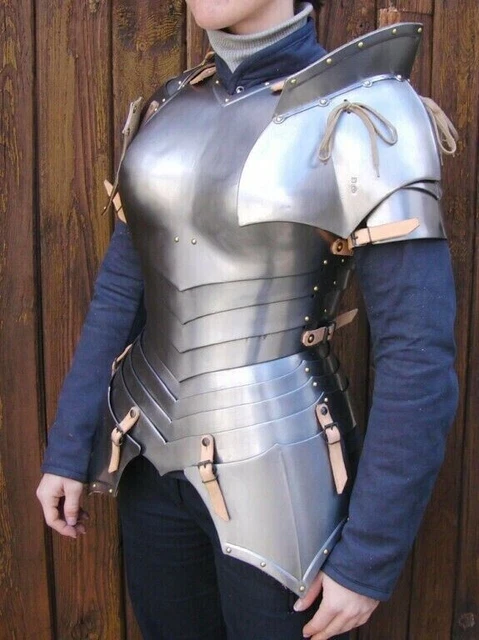 Halloween Cuir Cuirass Médiéval Demi-corps Armure Cuirasse