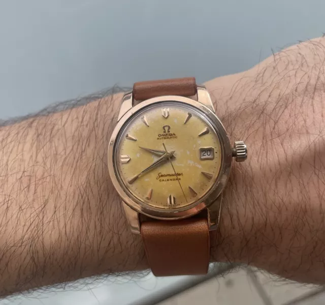 Rare Vintage Omega Seamaster Calendar, Ref 2849-2 SC-H, cal. 503, ca. 1958