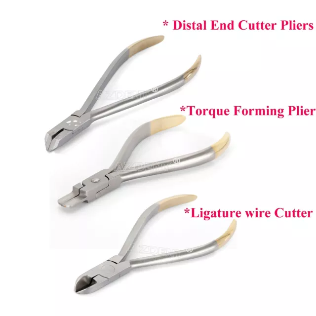 Dental Orthodontic Plier Ligature Distal End Cutting Cutter Torque Bending Plier