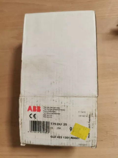 Abb Thermal Overload Relay T75 Du 25 (Ref C8) 2