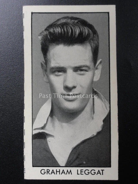 No.27 GRAHAM LEGGAT - Football Stars by D.C. Thomson & Co 1957