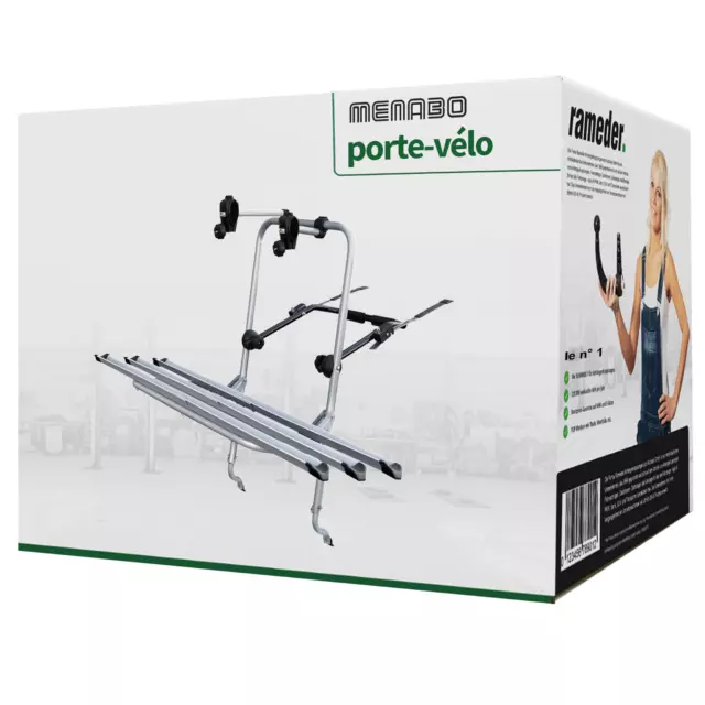 Porte-vélo Menabo Logic 3 pour Seat Ibiza ST (break) 06.2009 - 05.2015 3 vélos