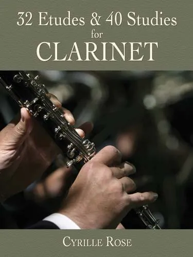 32 Etudes and 40 Studies for Clarinet, Paperback by Rose, Cyrille, Like New U...