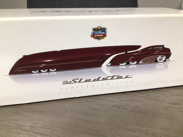 THE SLEDSTER CUSTOM Crew Drag Bus Limited Edition New in box