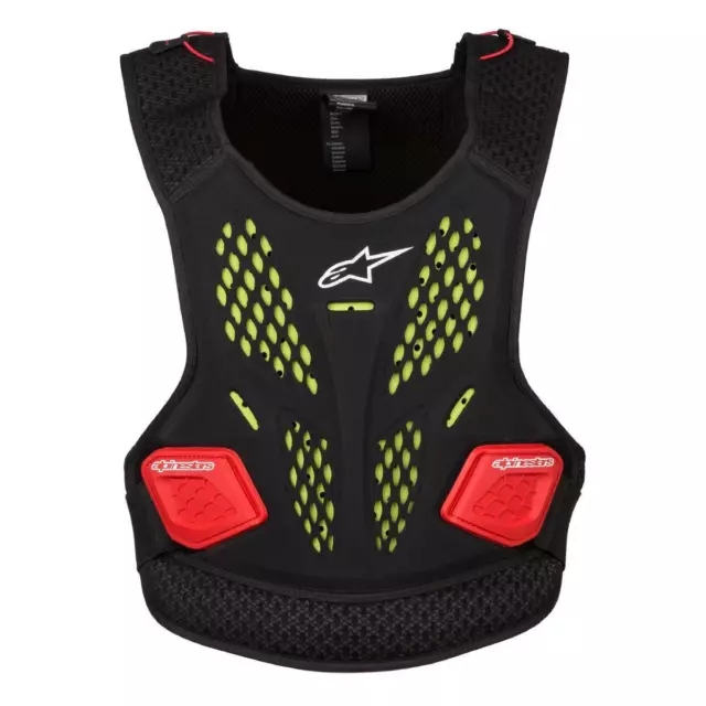 Alpinestars Brustpanzer Sequence Anthrazit/Rot