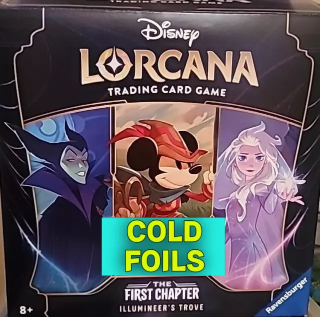 Disney Lorcana The First Chapter You Pick! Complete Your Set! Cold Foil singles!