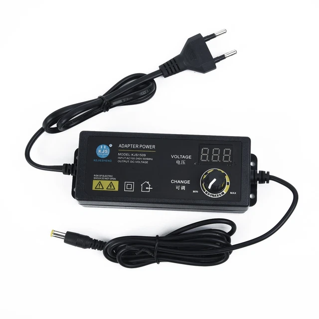 Dc 3V-24V Réglable Adaptateur Courant 60W Interrupteur Bloc Alimentation Trafo
