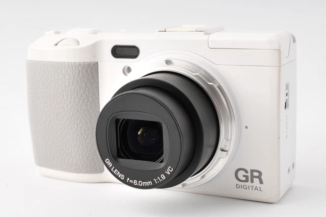 [Near MINT] RICOH GR DIGITAL IV White Edition 10.4MP Digital Camera JAPAN #339 4